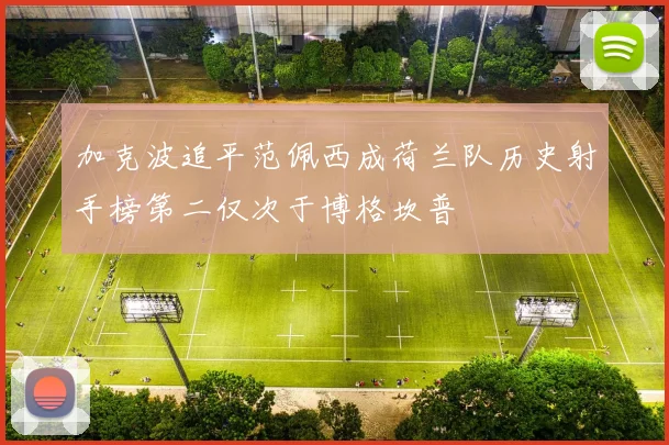 加克波追平范佩西成荷兰队历史射手榜第二仅次于博格坎普