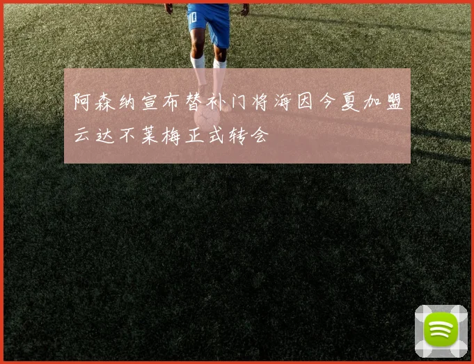 阿森纳宣布替补门将海因今夏加盟云达不莱梅正式转会